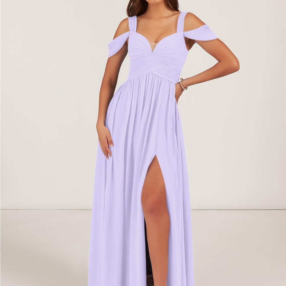 Azazie Lilac bridesmaid dress